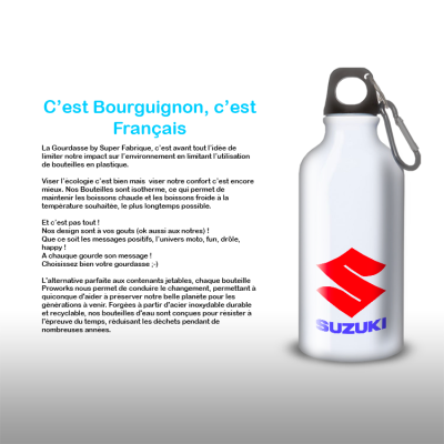 Gourde Alu et Thermos Suzuki