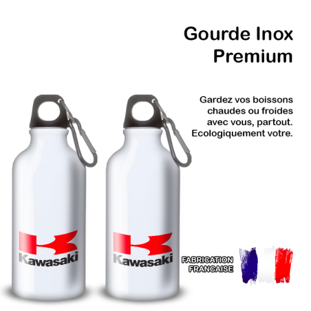 Gourde Alu et Thermos Kawasaki Gourde Alu et Thermos Kawasaki