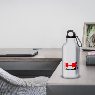 Gourde Alu et Thermos Kawasaki