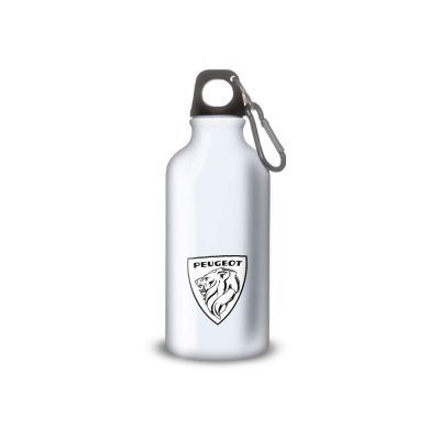 Gourde Alu et Thermos Peugeot Logo 1970's