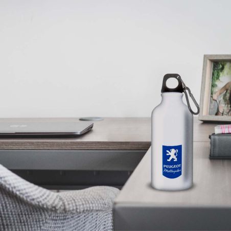 Gourde Alu et Thermos Peugeot Logo Motocycle Gourde Alu et Thermos Peugeot Logo Motocycle