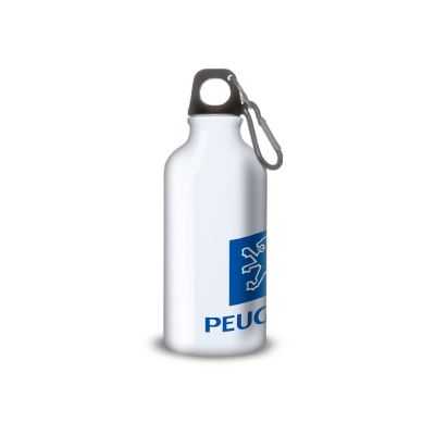 Gourde Alu et Thermos Peugeot Logo 1980