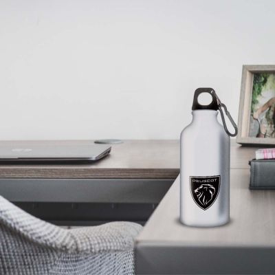 Gourde Alu et Thermos Peugeot Logo Lion