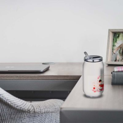 Gourde Alu et Thermos Chat Kawaii