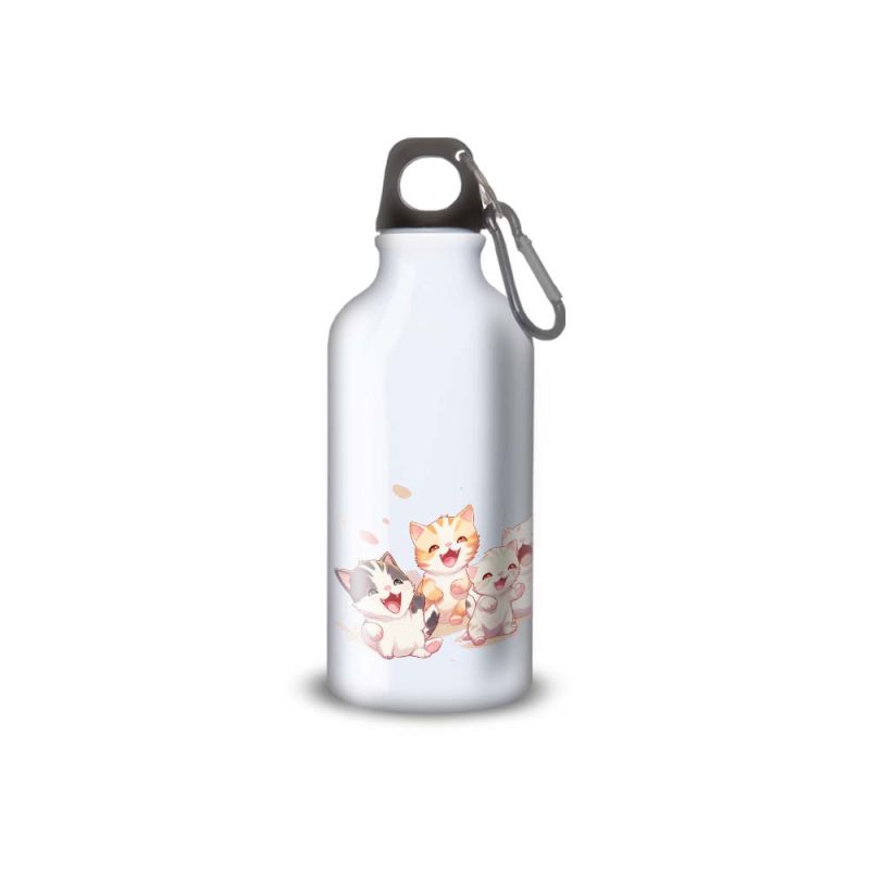 Gourde Alu et Thermos Chatons