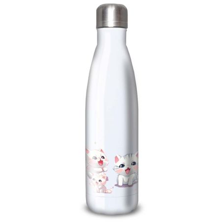 Gourde Alu et Thermos happy kittens