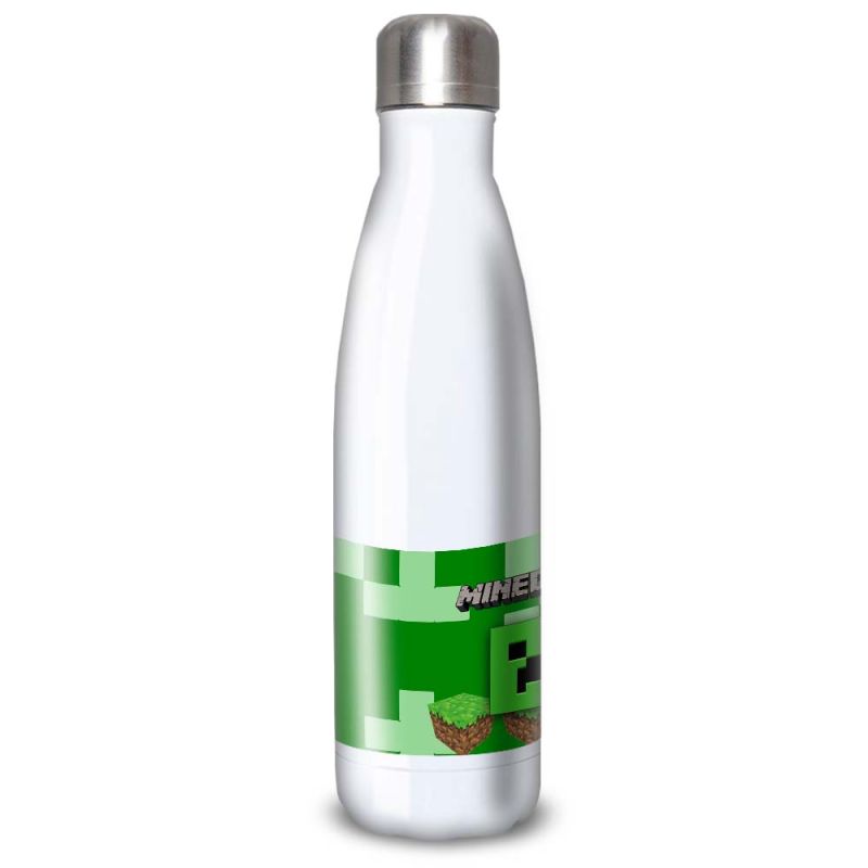 Gourde Alu et Thermos Minecraft Logo landscape Gourde Alu et Thermos Minecraft Logo landscape