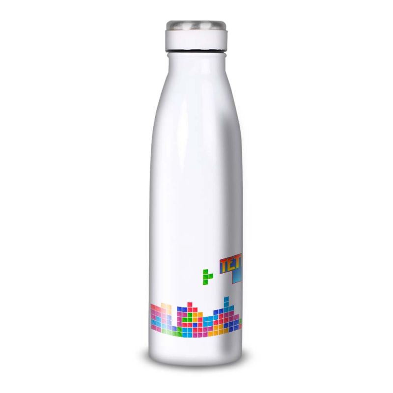 Gourde Alu et Thermos Tetris fun