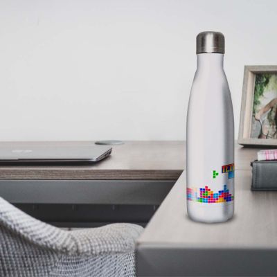 Gourde Alu et Thermos Tetris fun