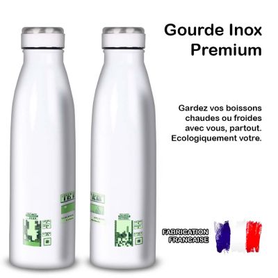 Gourde Alu et Thermos Tetris vintage