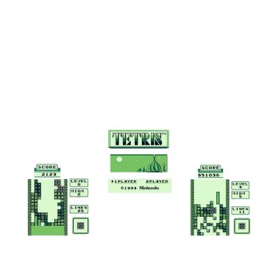 Gourde Alu et Thermos Tetris vintage