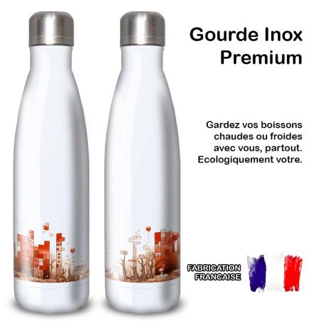Gourde Alu et Thermos Tetris World Gourde Alu et Thermos Tetris World