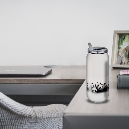 Gourde Alu et Thermos Panda Gourde Alu et Thermos Panda