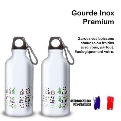 Gourde Alu et Thermos Panda joy