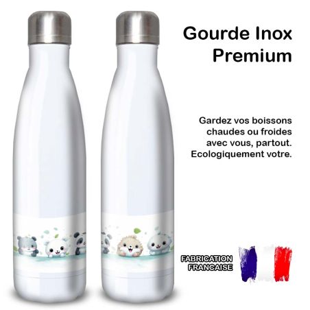 Gourde Alu et Thermos Panda and Friends Gourde Alu et Thermos Panda and Friends