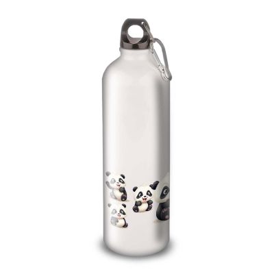 Gourde Alu et Thermos Pandas Fun