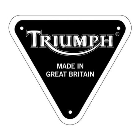 Stickers rétro éclairant Triumph noir Stickers rétro éclairant Triumph noir