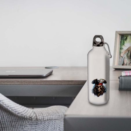 Gourde Alu et Thermos Tête de Mort Pirates Gourde Alu et Thermos Tête de Mort Pirates