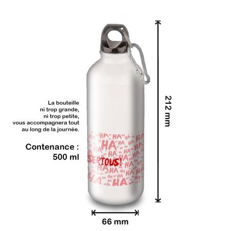 Gourde Alu et Thermos Joker - Why So Serious? Gourde Alu et Thermos Joker - Why So Serious?