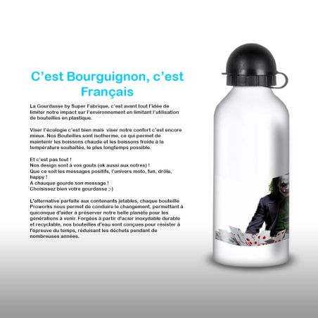 Gourde Alu et Thermos Joker Game Gourde Alu et Thermos Joker Game
