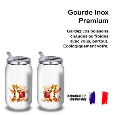 Gourde Alu et Thermos Winnie et Tigrou