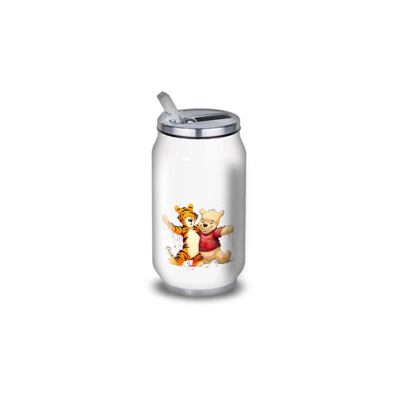 Gourde Alu et Thermos Winnie et Tigrou Gourde Alu et Thermos Winnie et Tigrou