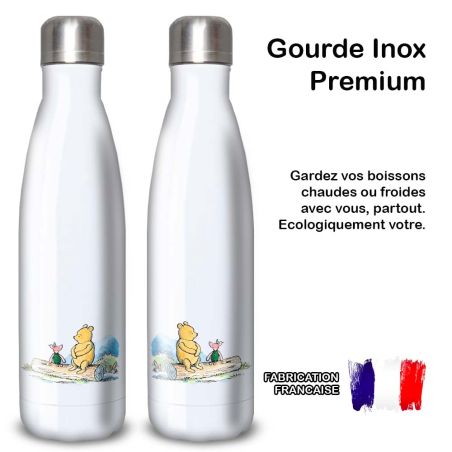 Thermos Flask Roughneck Flip tap - Gourde vintage Snoopy - Années 80