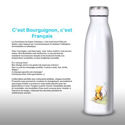 Gourde Alu et Thermos Winnie The Pooh Custom