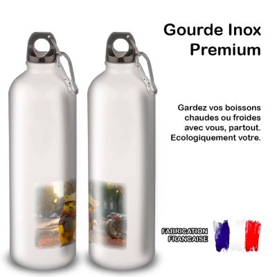 Gourde Alu et Thermos Winnie The Pooh Detective Enquête