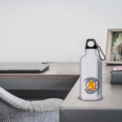 Gourde Alu et Thermos Duck - I choose violence