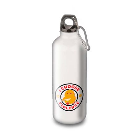 Gourde Alu et Thermos Duck - I choose violence - Noir Gourde Alu et Thermos Duck - I choose violence - Noir