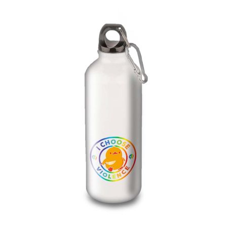 Gourde Alu et Thermos Duck - I choose violence - Rainbow Gourde Alu et Thermos Duck - I choose violence - Rainbow