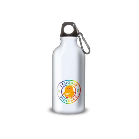 Gourde Alu et Thermos Duck - I choose violence - Rainbow Gourde Alu et Thermos Duck - I choose violence - Rainbow
