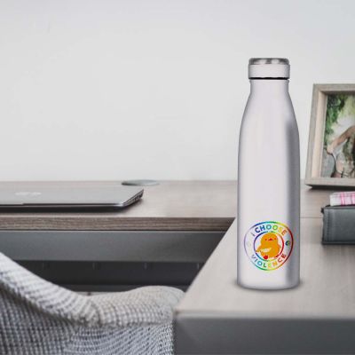 Gourde Alu et Thermos Duck - I choose violence - Rainbow