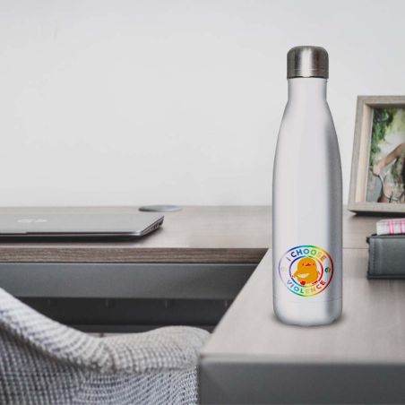 Gourde Alu et Thermos Duck - I choose violence - Rainbow Gourde Alu et Thermos Duck - I choose violence - Rainbow