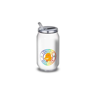 Gourde Alu et Thermos Duck - I choose violence - Rainbow