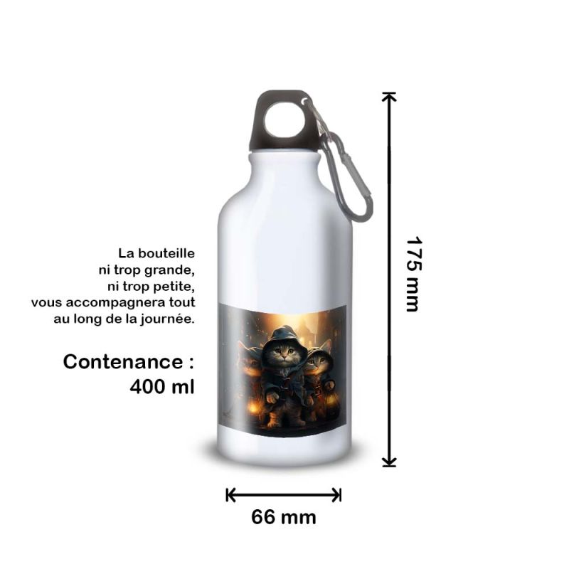 Gourde Alu et Thermos les 3 mouscataires Gourde Alu et Thermos les 3 mouscataires