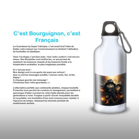 Gourde Alu et Thermos les 3 mouscataires Gourde Alu et Thermos les 3 mouscataires
