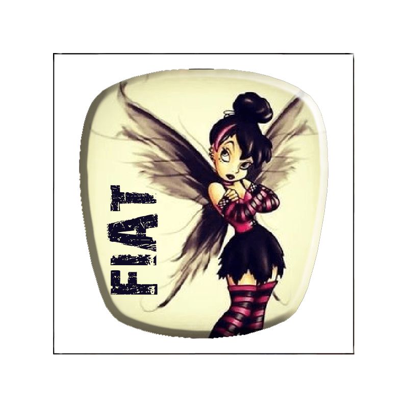 Kit Logo Fiat 500 fée Clochette rebelle