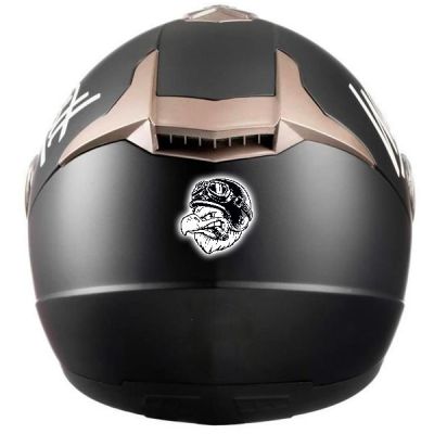 Sticker pour casque de moto