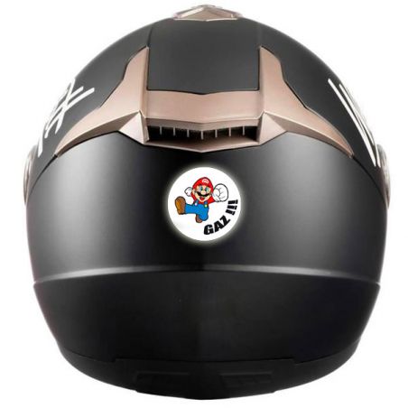 Sticker rétro éclairant Mario Bros