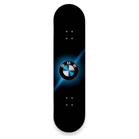 Skate Board décoration Alu hommage BMW 