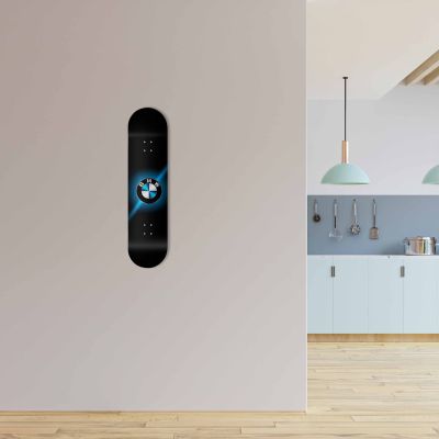 Skate Board décoration Alu hommage BMW 