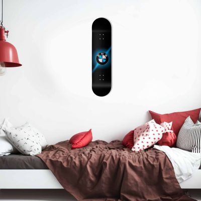 Skate Board décoration Alu hommage BMW 