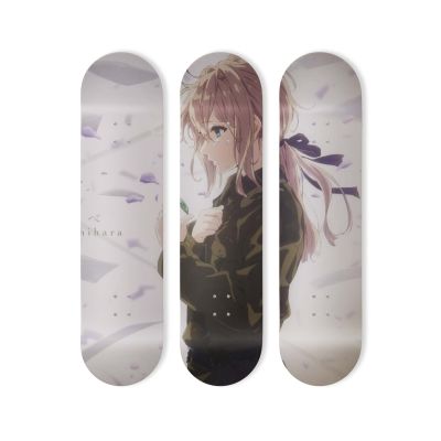 Skate Board pour décoration murale originale, anime, Violet Evergarden