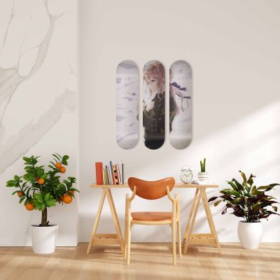 Skate Board pour décoration murale originale, anime, Violet Evergarden