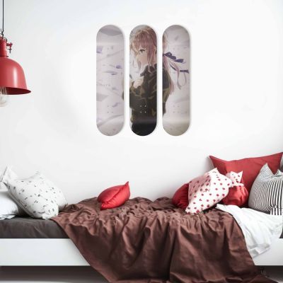 Skate Board pour décoration murale originale, anime, Violet Evergarden