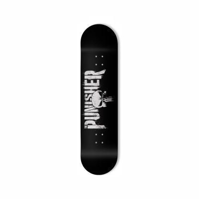 Déco Skate Board, The Punisher Logo