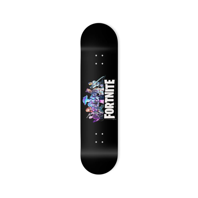 Team Fortnite sur Skate Board, pour décoration originale Team Fortnite sur Skate Board, pour décoration originale