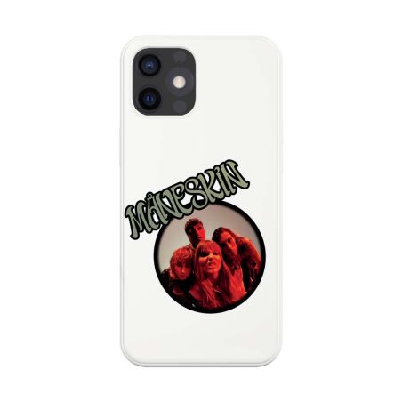 Coque pour téléphone iPhone blanche Maneskin